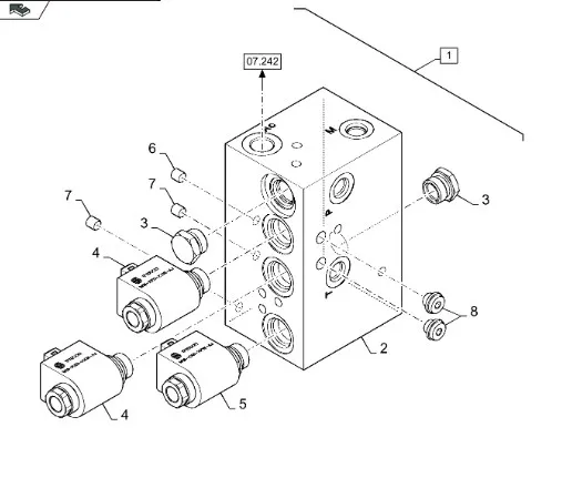 87495899 - клапан, соленоид